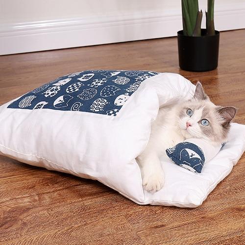 Vintersovepose for katter – SnugKitty Frost Magic