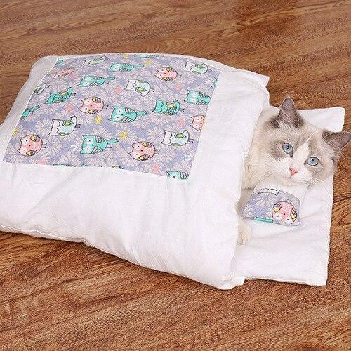 Vintersovepose for katter – SnugKitty Frost Magic
