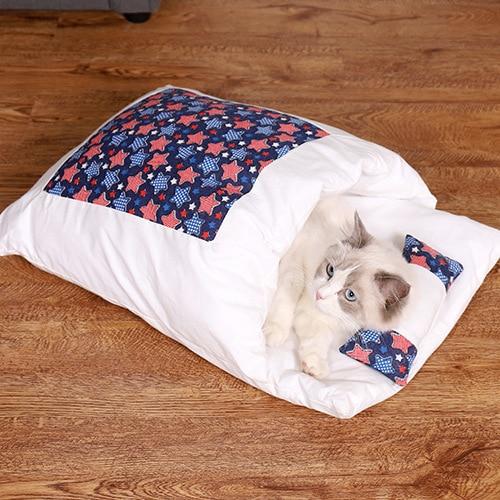 Vintersovepose for katter – SnugKitty Frost Magic