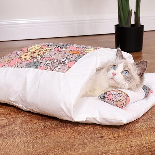 Vintersovepose for katter – SnugKitty Frost Magic