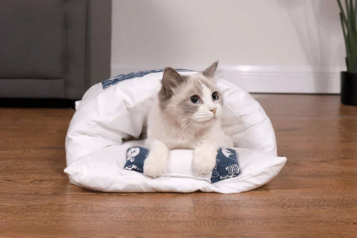 Vintersovepose for katter – SnugKitty Frost Magic