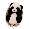 Panda-kosedyr med avtakbar kurv – Myk fylling & dekorativt – 20 cm
