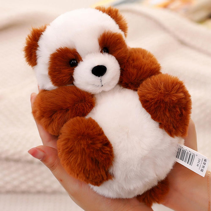 Panda-kosedyr med avtakbar kurv – Myk fylling & dekorativt – 20 cm