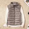 Vindbestandig Kvinners Bodywarmer med Glidelås