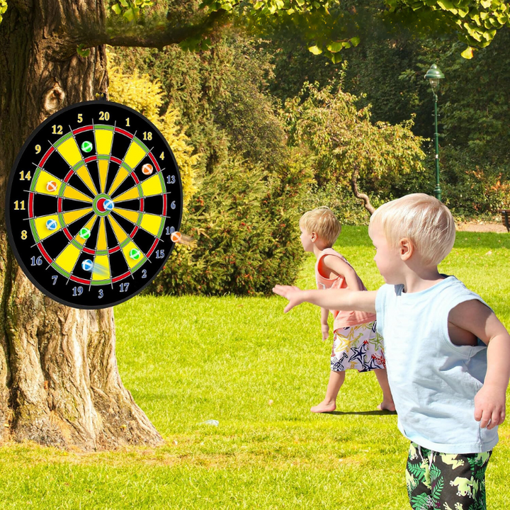 Stor blink for barn med klistreballer og piler – PlayTarget