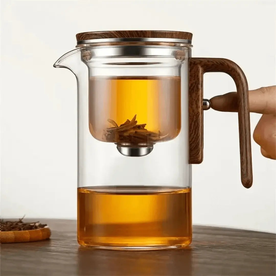 Elegant Gjennomsiktig Tekanne – ClearBrew