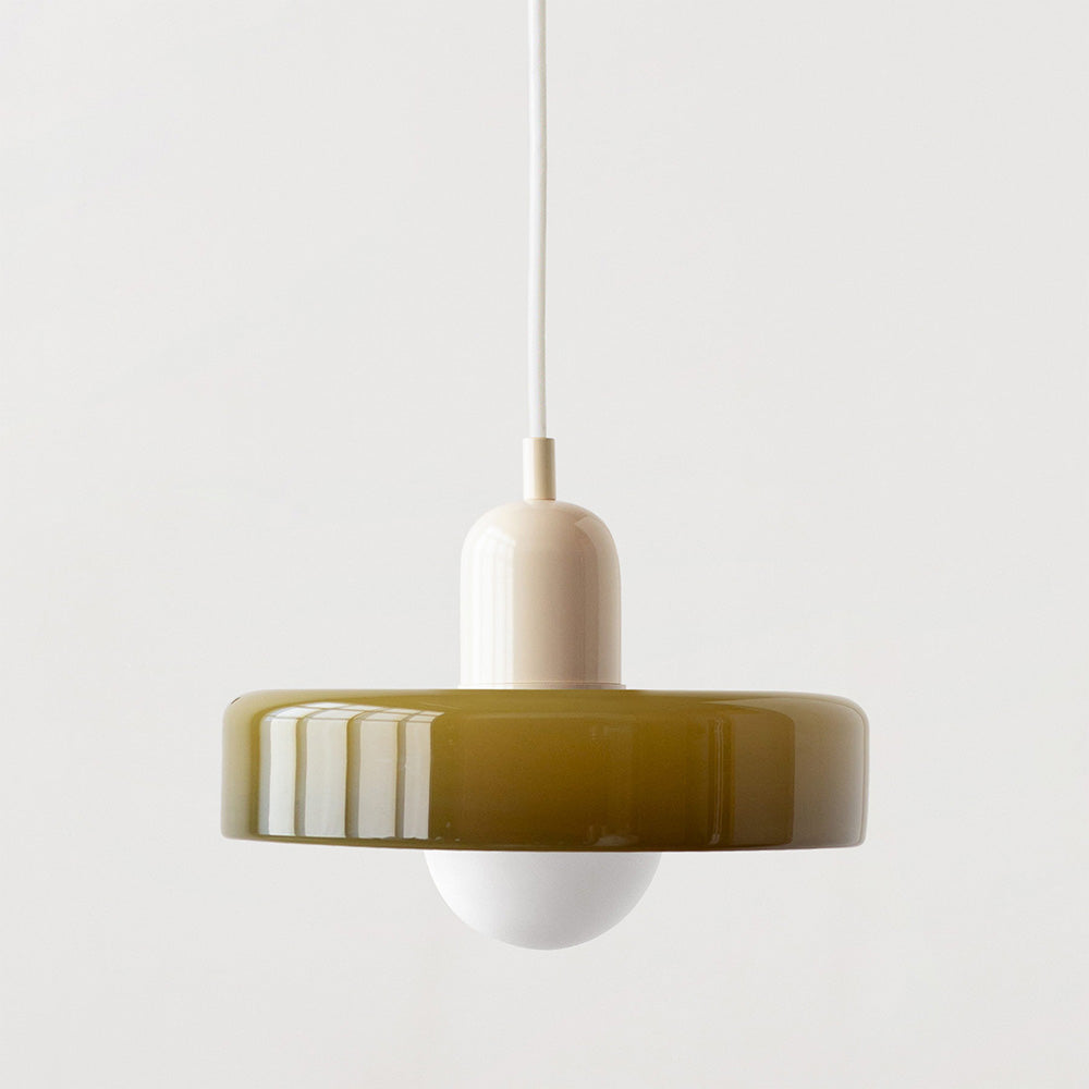 Fargerik Taklampe | Bauhaus-stil | Kunstnerisk Design