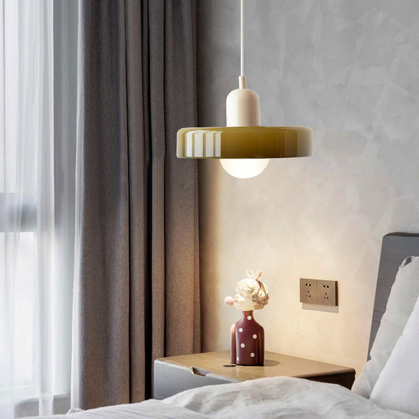 Fargerik Taklampe | Bauhaus-stil | Kunstnerisk Design