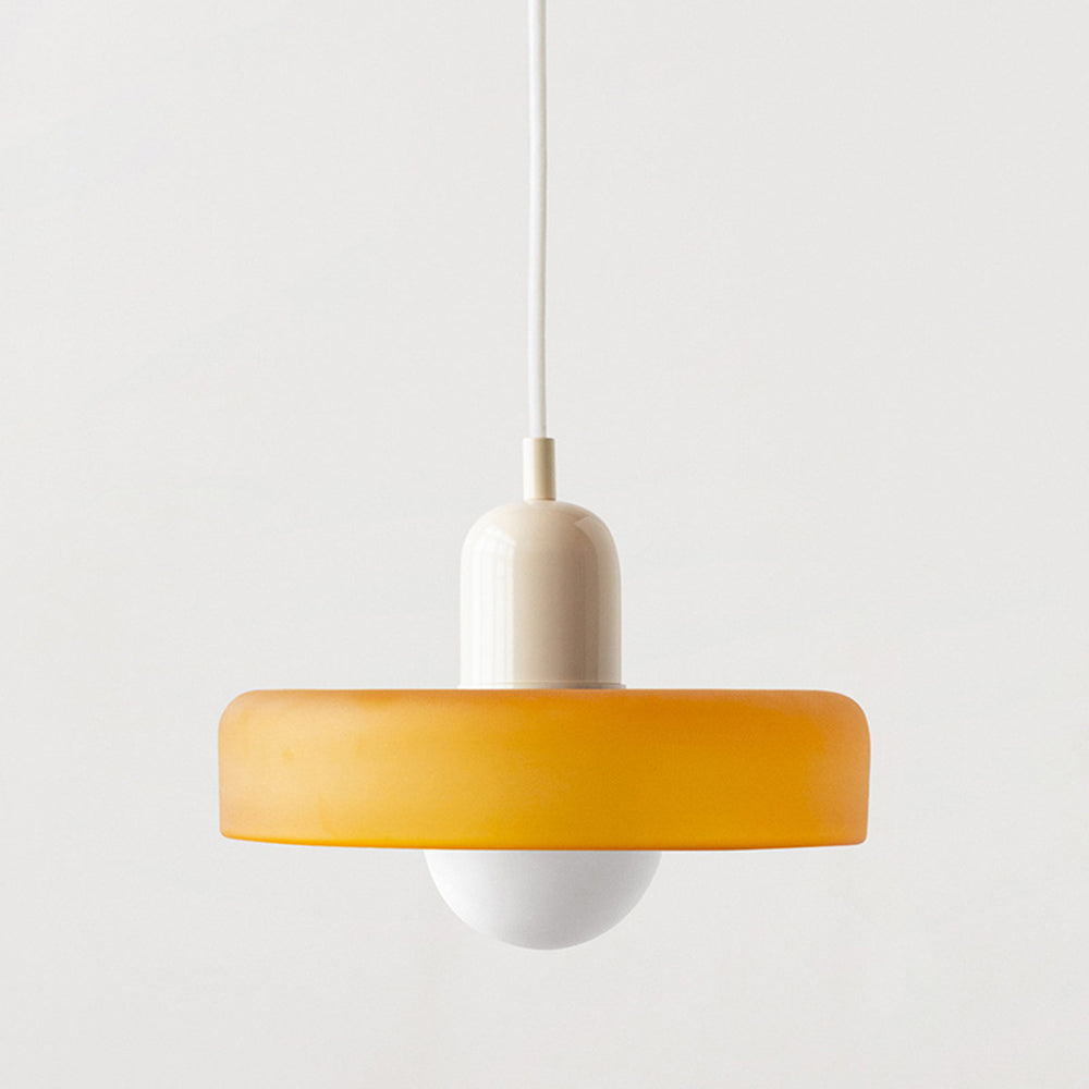 Fargerik Taklampe | Bauhaus-stil | Kunstnerisk Design