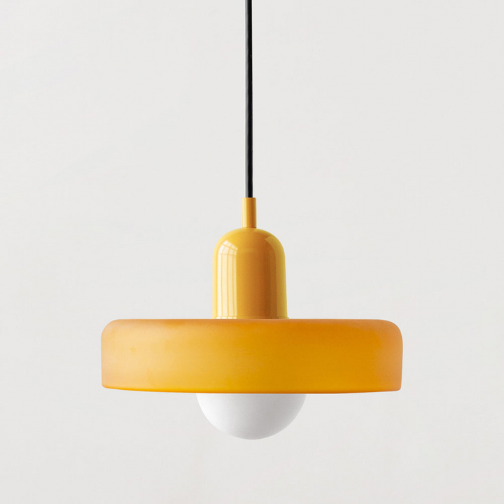 Fargerik Taklampe | Bauhaus-stil | Kunstnerisk Design