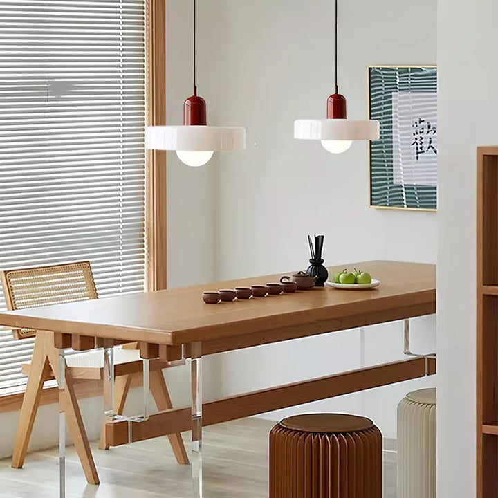 Fargerik Taklampe | Bauhaus-stil | Kunstnerisk Design