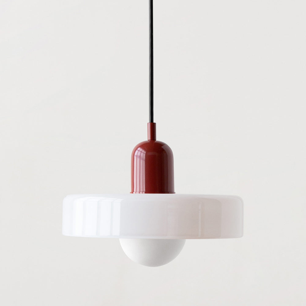 Fargerik Taklampe | Bauhaus-stil | Kunstnerisk Design