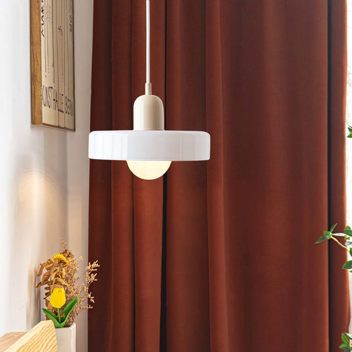 Fargerik Taklampe | Bauhaus-stil | Kunstnerisk Design