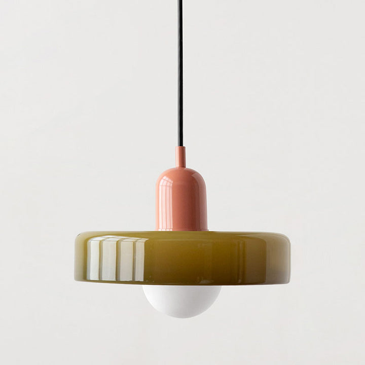 Fargerik Taklampe | Bauhaus-stil | Kunstnerisk Design