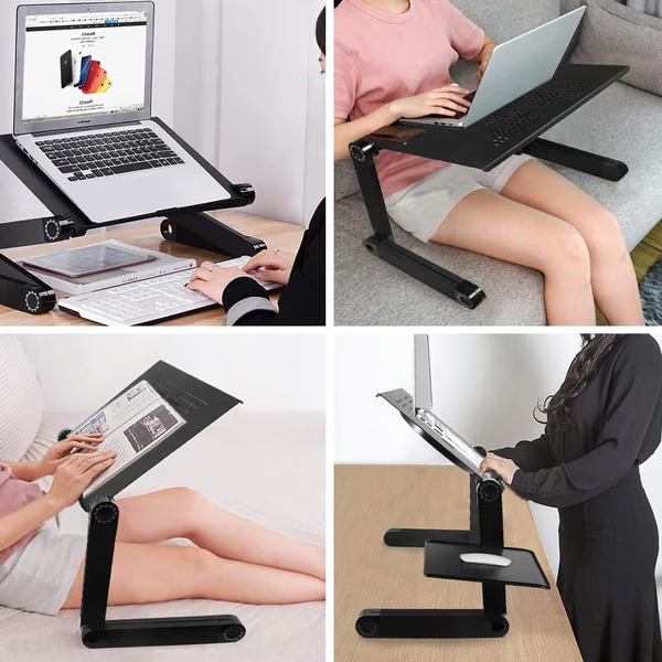 Ergonomisk 360° Laptopstativ – FlexStand
