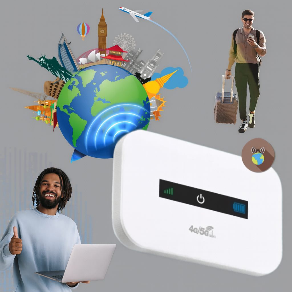 Portable Wi-Fi Router Internet Access on the Go – Senna Mode