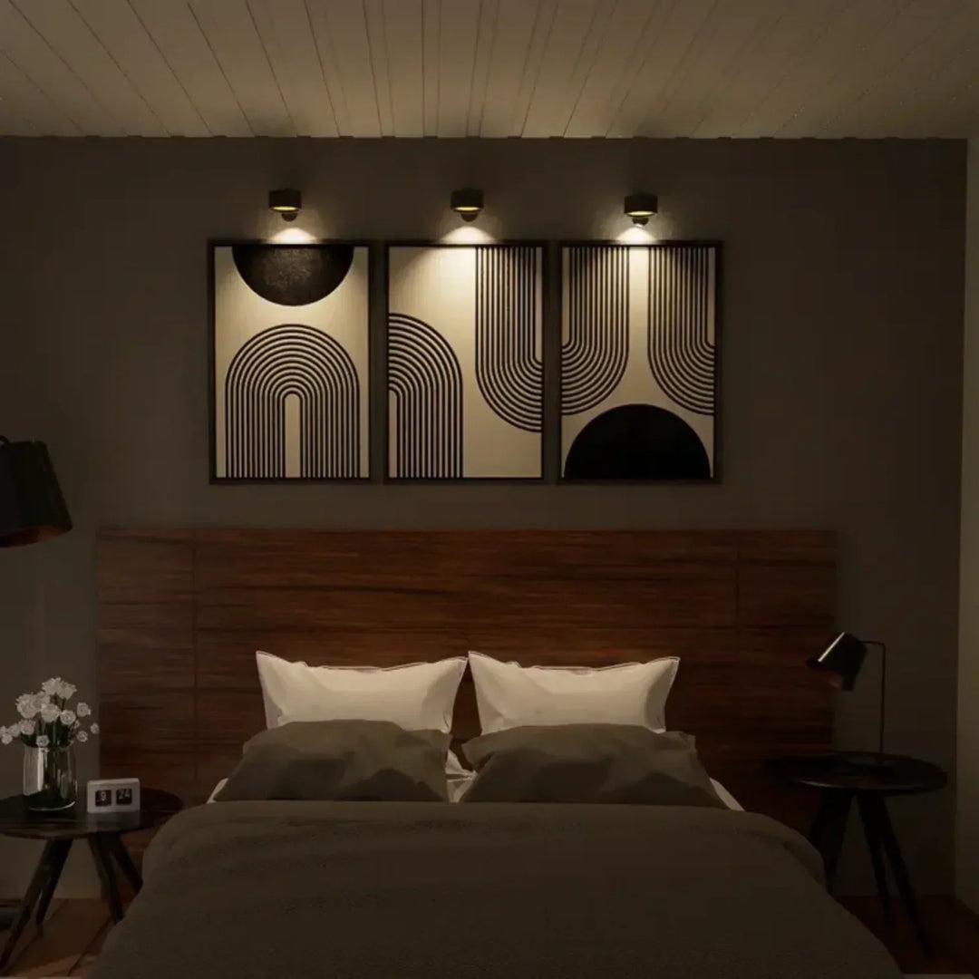 Trådløs vegglampe – FlexiGlow