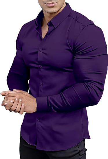 Slim fit herreskjorte for våren 2026 – krøllfri – David