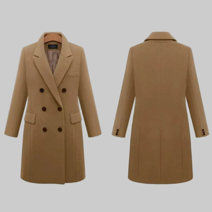 Lang vinterfrakk for kvinner – Elegant dekning med vinterklar stil