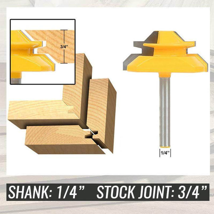 45° Lock Gjæringsfres