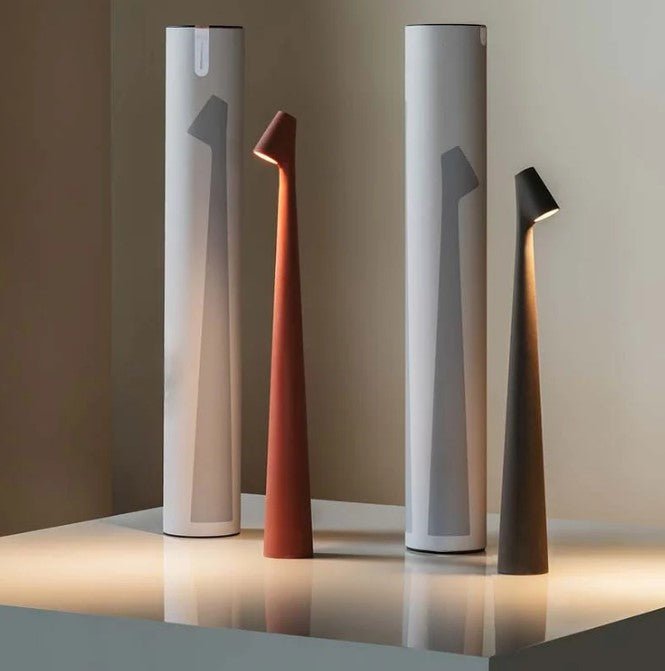 Oppladbar LED-Bordlampe – Ledningsfri, Dimbar, Moderne Belysning