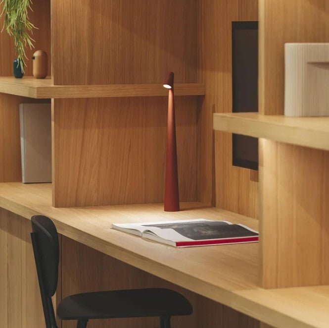 Oppladbar LED-Bordlampe – Ledningsfri, Dimbar, Moderne Belysning