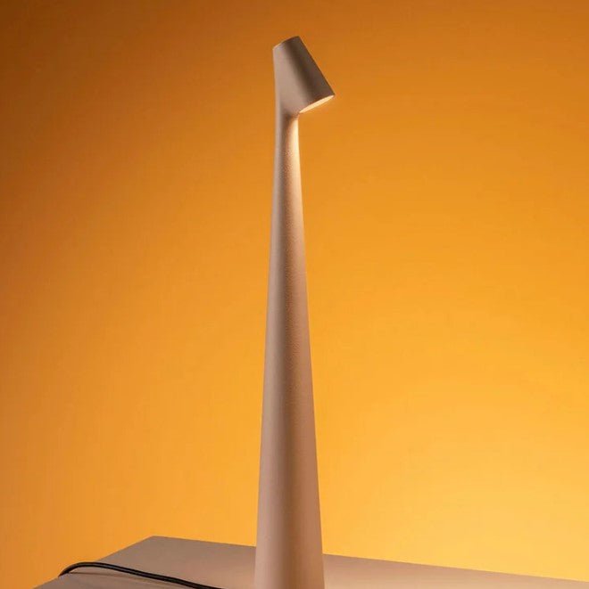Oppladbar LED-Bordlampe – Ledningsfri, Dimbar, Moderne Belysning