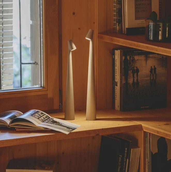 Oppladbar LED-Bordlampe – Ledningsfri, Dimbar, Moderne Belysning
