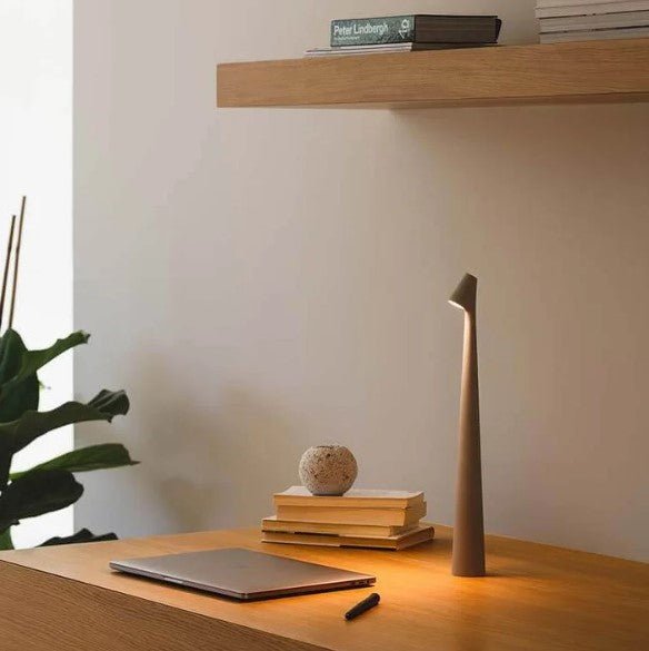 Oppladbar LED-Bordlampe – Ledningsfri, Dimbar, Moderne Belysning