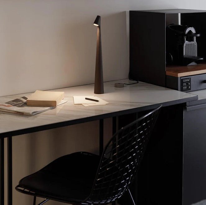 Oppladbar LED-Bordlampe – Ledningsfri, Dimbar, Moderne Belysning