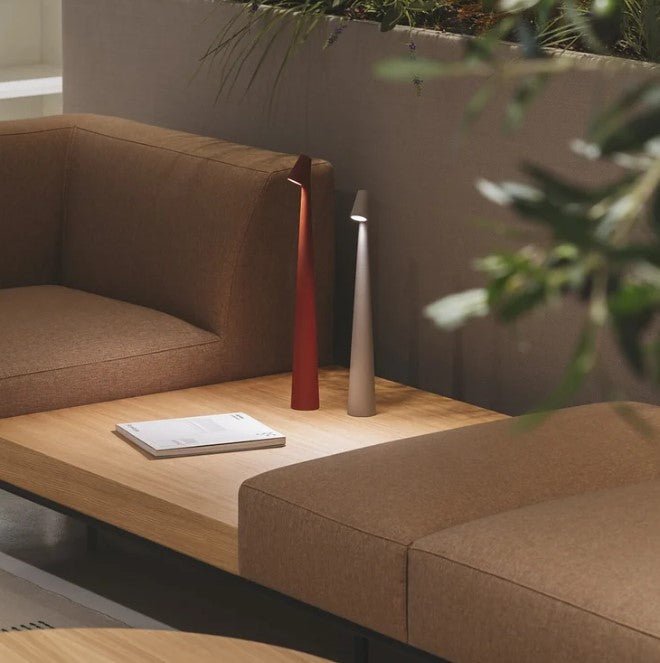 Oppladbar LED-Bordlampe – Ledningsfri, Dimbar, Moderne Belysning