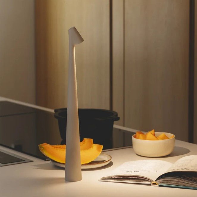 Oppladbar LED-Bordlampe – Ledningsfri, Dimbar, Moderne Belysning