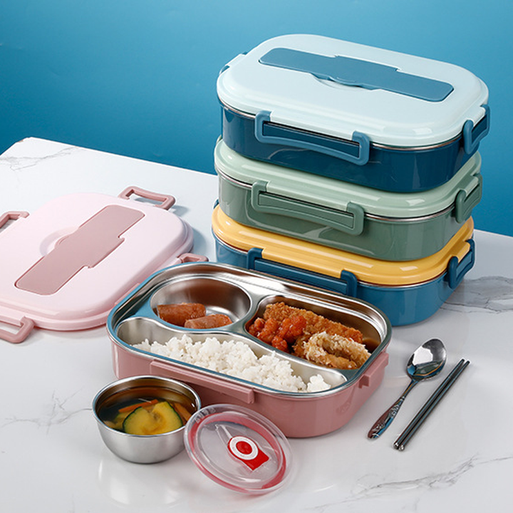 Termisk Lunsjboks i Rustfritt Stål - SteelLunch