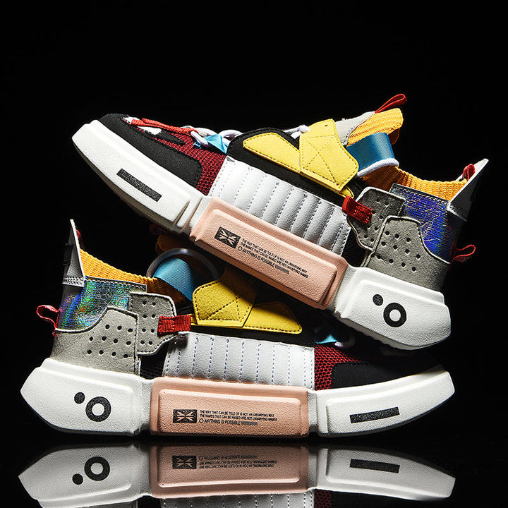 Breathable mesh shoes for men