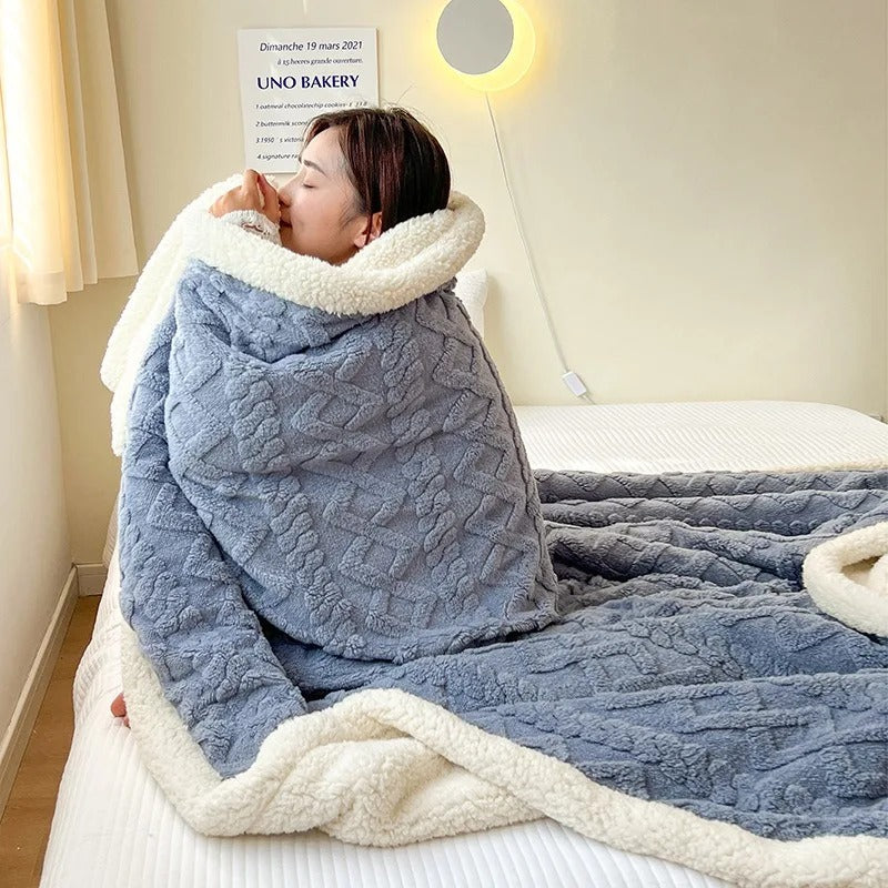 ヴィンターラムウールブランケット 究極の暖かさと快適さ 寒い日のために