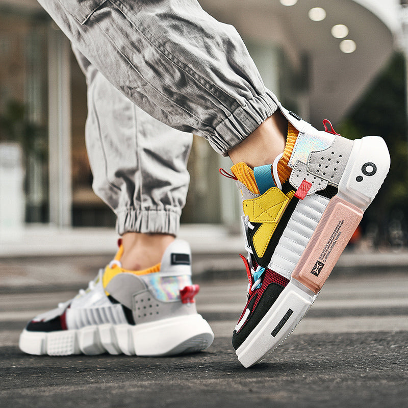 Breathable mesh shoes for men