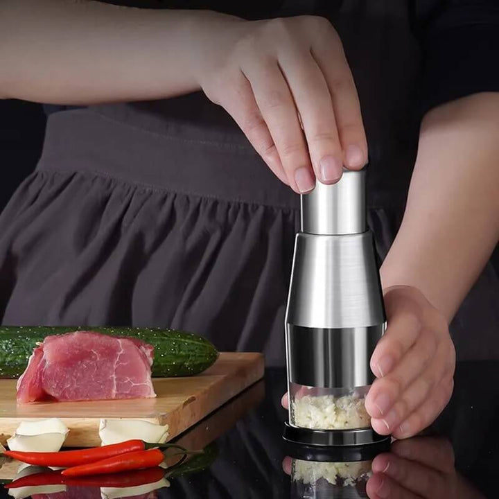 Manuell grønnsakshakker i rustfritt stål – ChefChop Pro