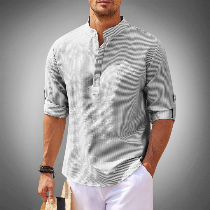 Stylish men's shirt in cotton blend