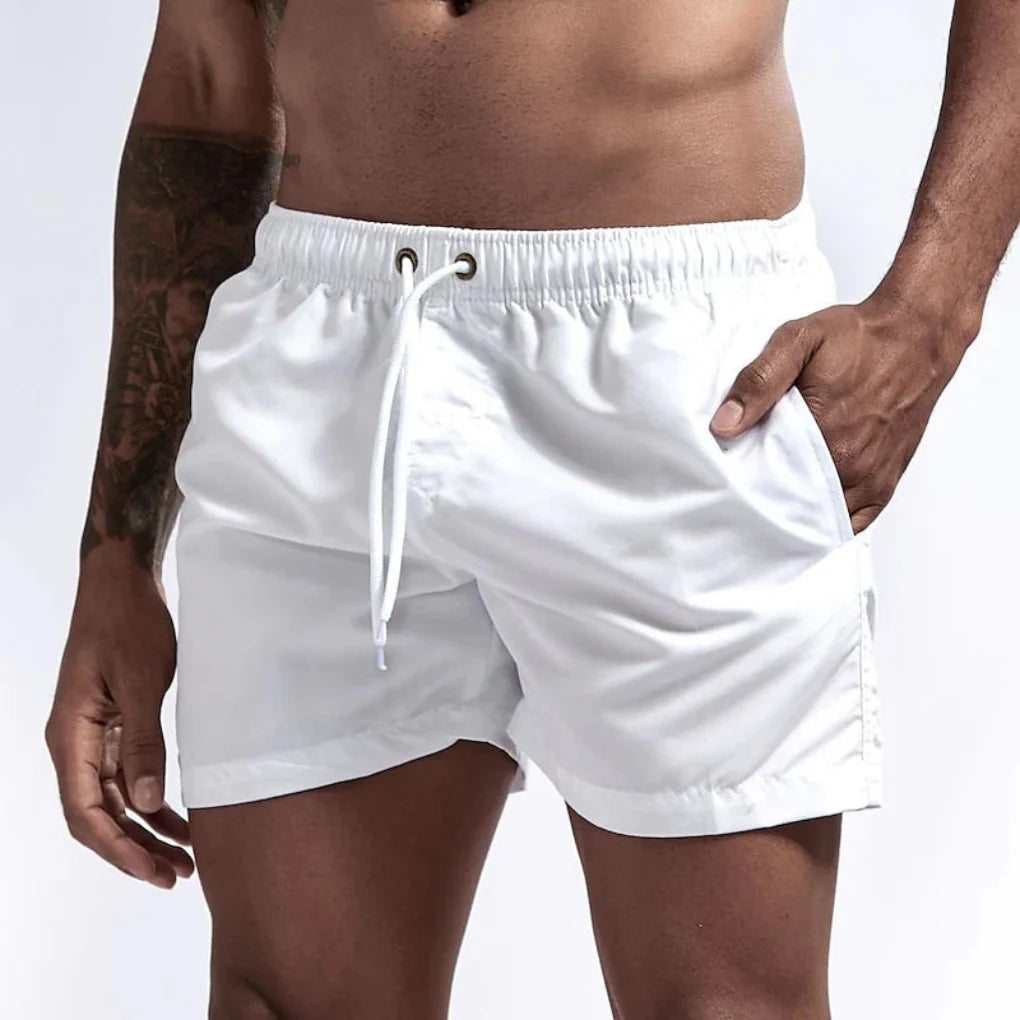 Men's swim shorts with quick-dry