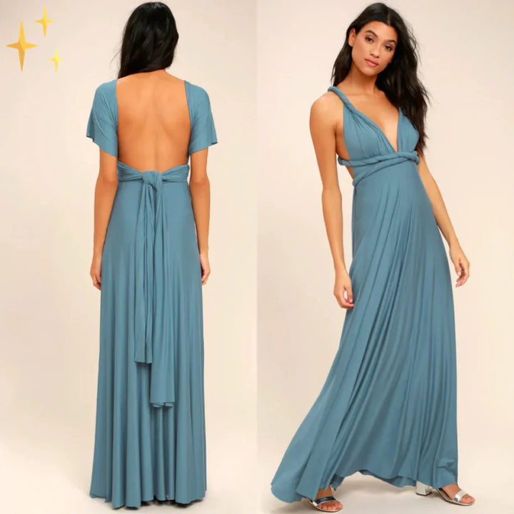 Dress with A Lot look and wrap