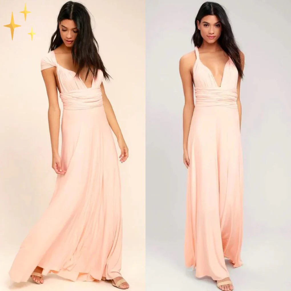 Dress with A Lot look and wrap