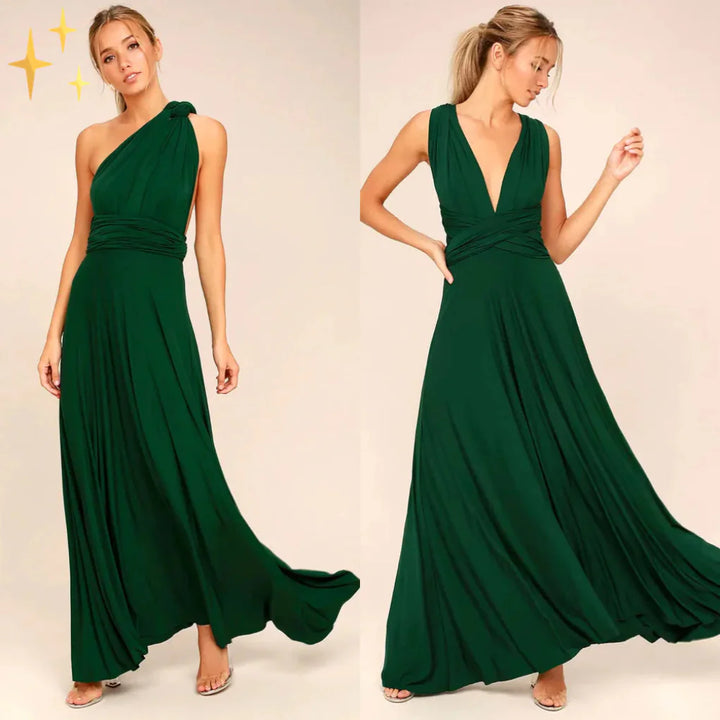 Dress with A Lot look and wrap