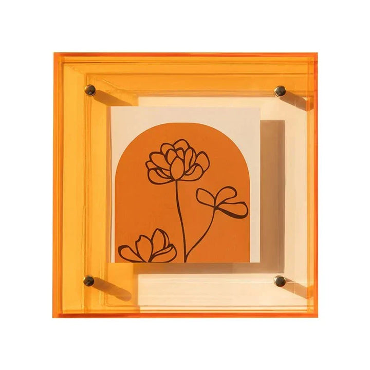 Hengende fotoramme i akryl | Moderne design for vegg og bord