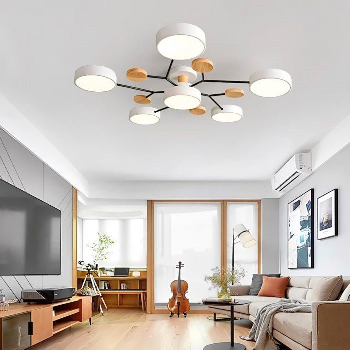 Skandinavisk Taklampe – Forgrenet, Elegant og Bærekraftig Design med LED-teknologi