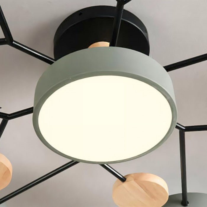 Skandinavisk Taklampe – Forgrenet, Elegant og Bærekraftig Design med LED-teknologi