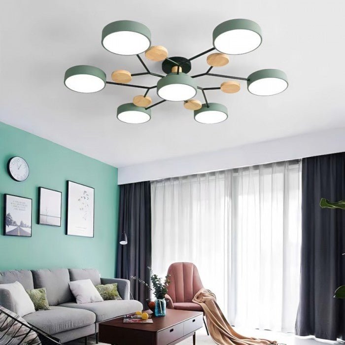 Skandinavisk Taklampe – Forgrenet, Elegant og Bærekraftig Design med LED-teknologi