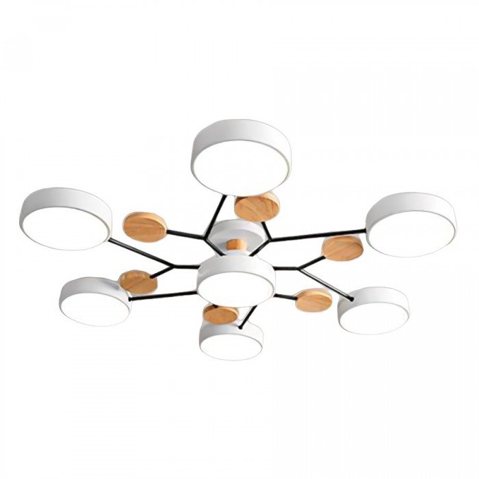 Skandinavisk Taklampe – Forgrenet, Elegant og Bærekraftig Design med LED-teknologi