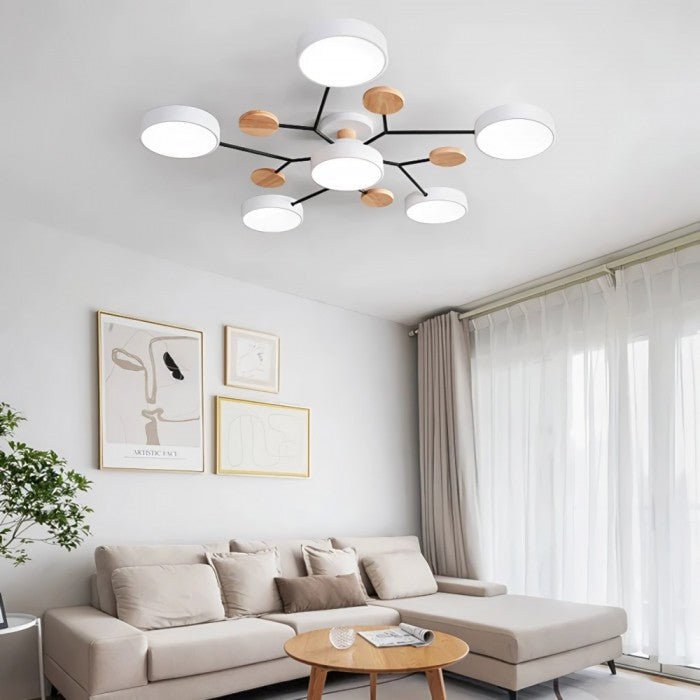 Skandinavisk Taklampe – Forgrenet, Elegant og Bærekraftig Design med LED-teknologi