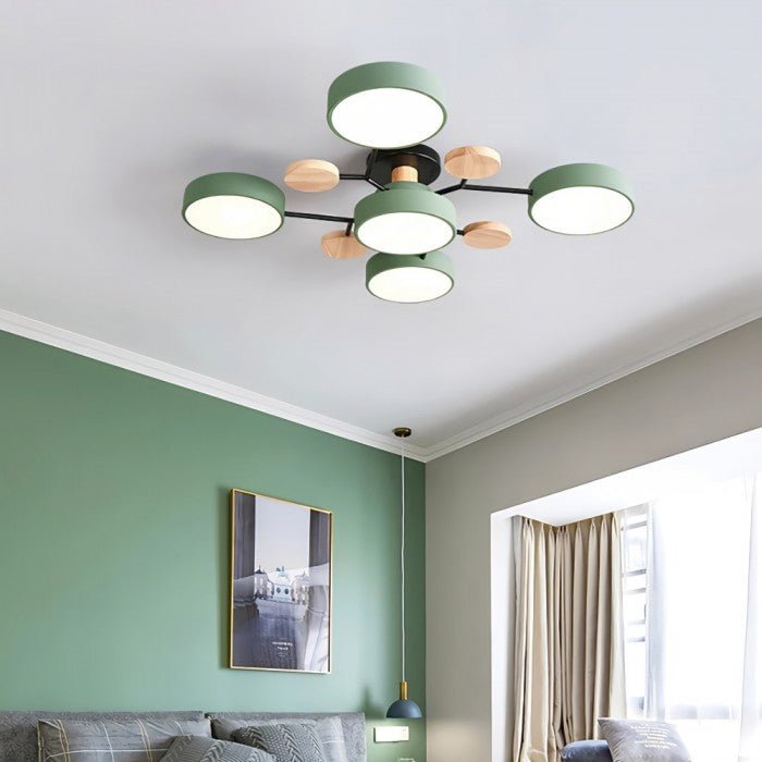 Skandinavisk Taklampe – Forgrenet, Elegant og Bærekraftig Design med LED-teknologi