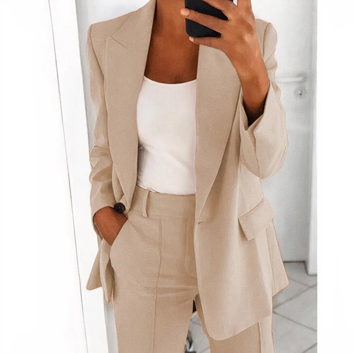Blazer og buksesett for kvinner